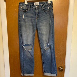 LEVI Mid-Rise Boyfriend Jeans